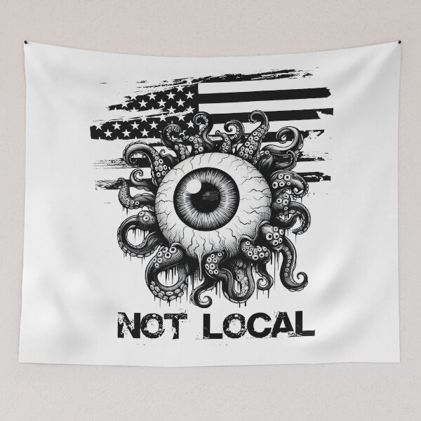 Item preview, Alien - Not Local  designed and sold by Saint Arts Studio.