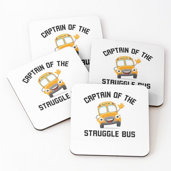 Item preview, Captain of the Struggle Bus Funny Struggle Bus humor joke designed and sold by snowry.