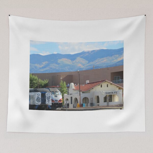 Item preview, Classic Trains, Modern Trains, Mountains, Clouds, Santa Fe, New Mexico   designed and sold by lenspiro.