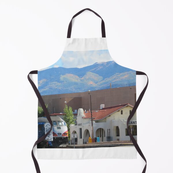 Item preview, Classic Trains, Modern Trains, Mountains, Clouds, Santa Fe, New Mexico designed and sold by lenspiro.
