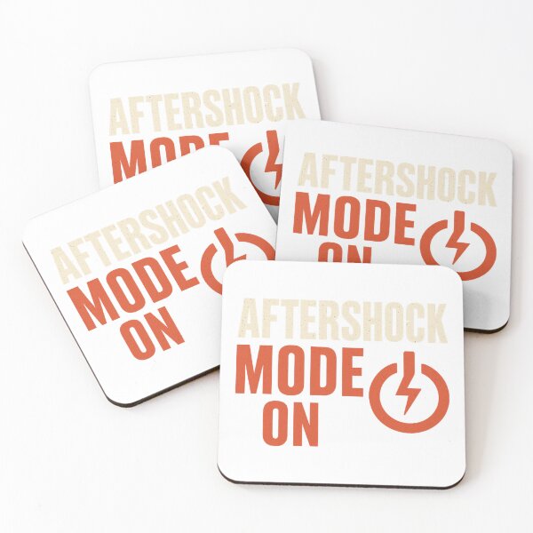 Item preview, AFTERSHOCK MODE ON designed and sold by Ordinarytees.