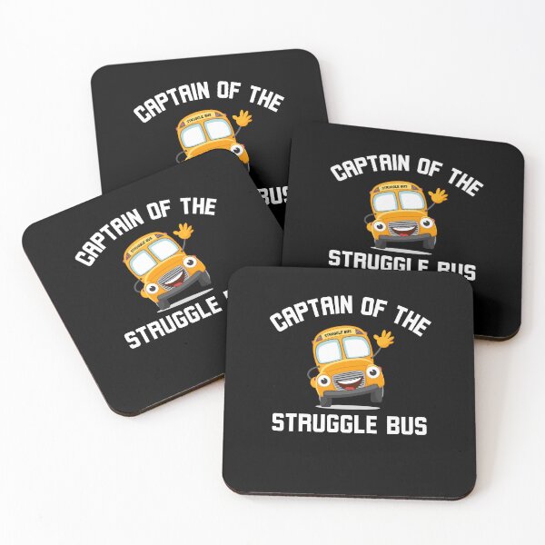 Item preview, Captain of the Struggle Bus Funny Struggle Bus joke designed and sold by snowry.