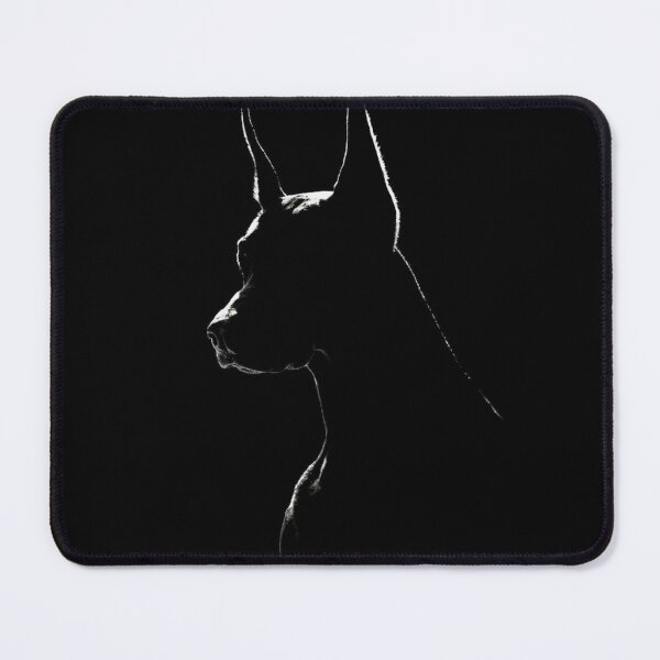 Item preview, Doberman Silhouette – Noir designed and sold by Adronia.