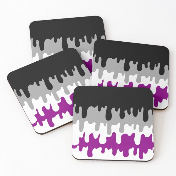 Item preview, Asexual Drip Flag designed and sold by thetabbycollector .