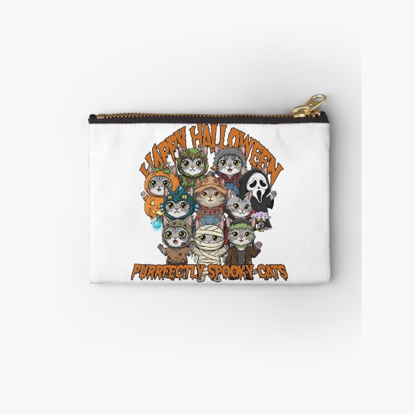 Item preview, Purrfectly Spooky Cats Halloween gang designed and sold by KarazuStudio.