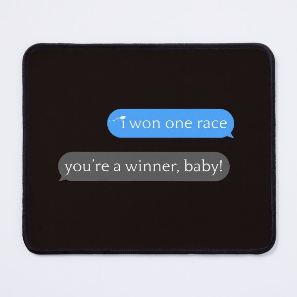 Item preview, I Won One Race,  You're a Winner Baby designed and sold by JET Creative.