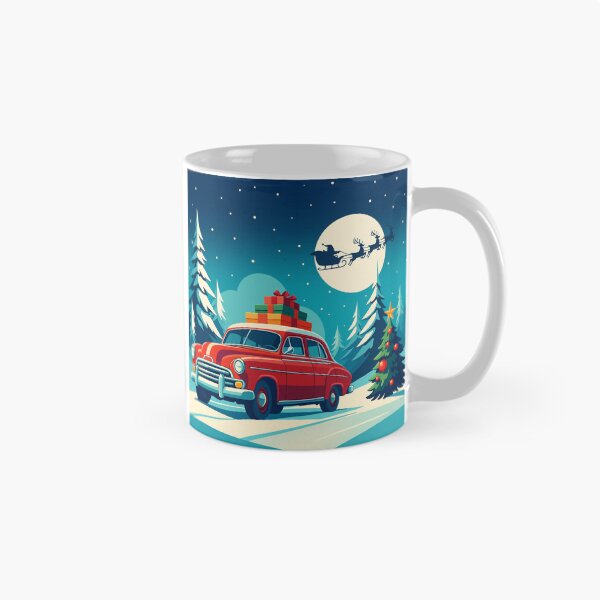 Item preview, Retro Christmas Ride designed and sold by PolinaMirralisa.