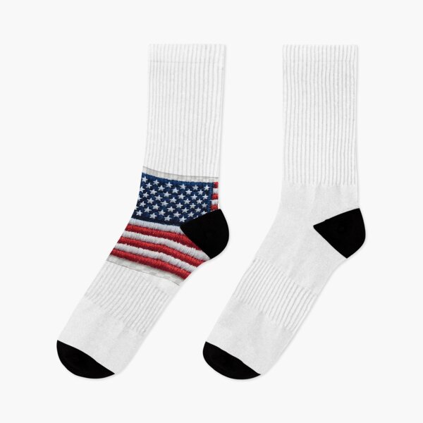 Item preview, Stitched USA Flag Patch – Vintage Leather  designed and sold by Paper Drip.