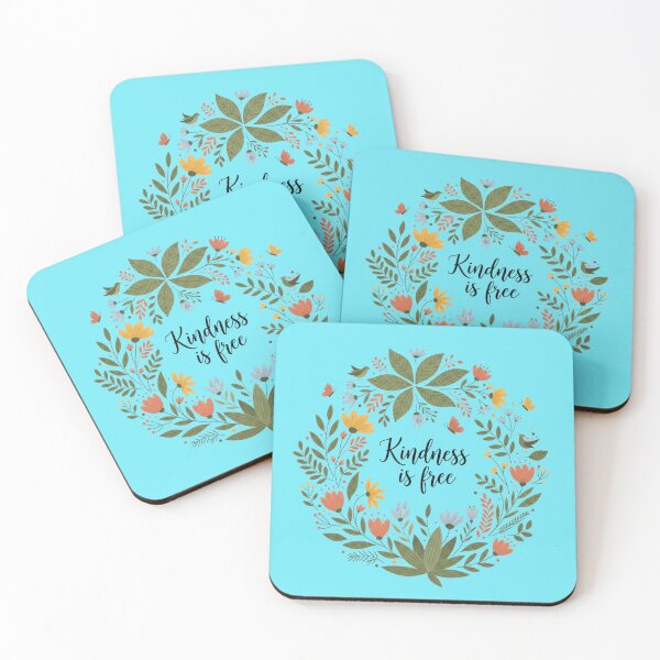 Item preview, Kindness is Free — Nature Inspired Positive Art designed and sold by Chroma Dreams .