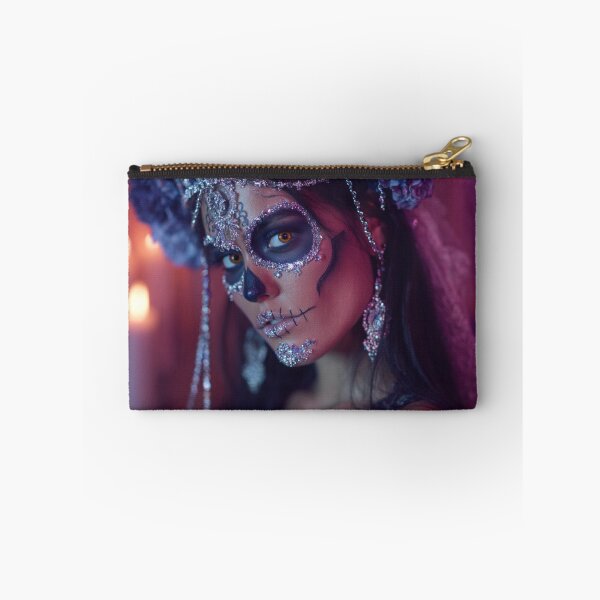 Item preview, Crystal sugar skull makeup designed and sold by aiartfs.