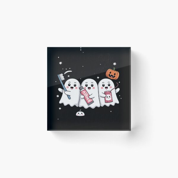 Item preview, Making Smiles Bootiful Halloween Ghost Dentist Dental  designed and sold by KonstanKoraner.