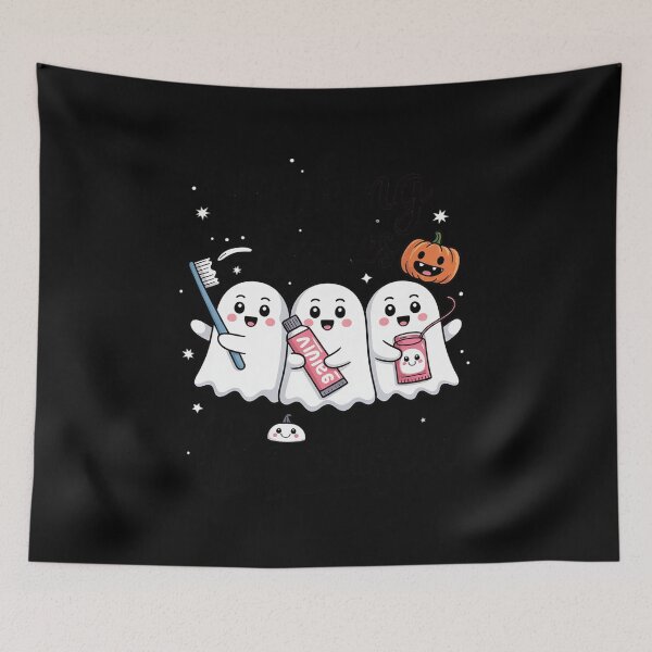 Item preview, Making Smiles Bootiful Halloween Ghost Dentist Dental  designed and sold by KonstanKoraner.