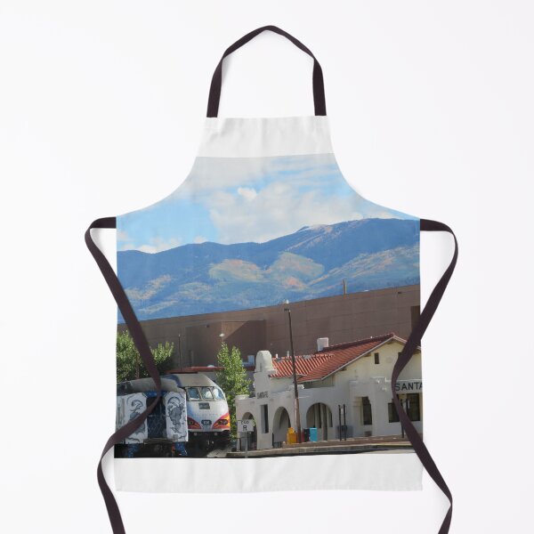 Item preview, Classic Trains, Modern Trains, Mountains, Clouds, Santa Fe, New Mexico designed and sold by lenspiro.