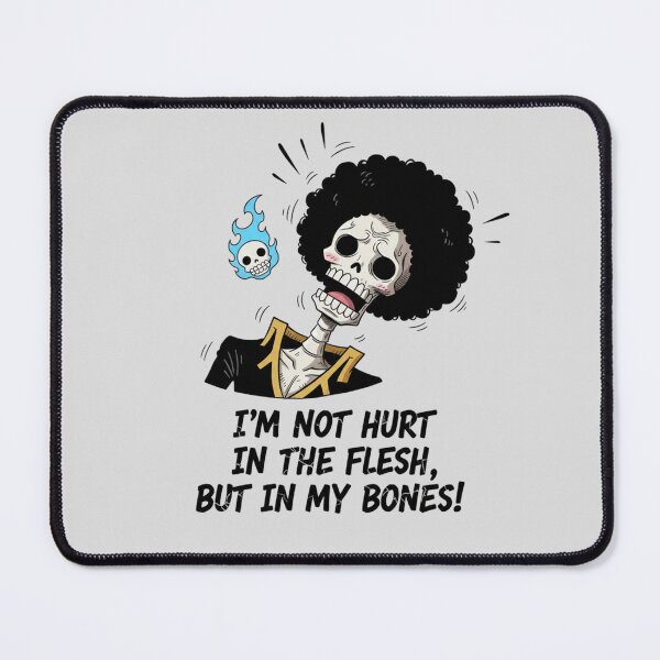 Item preview, Brook – I'm Not Hurt in the Flesh, But in My Bones! | One Piece-Inspired Skeleton designed and sold by AnimeFlash_0.