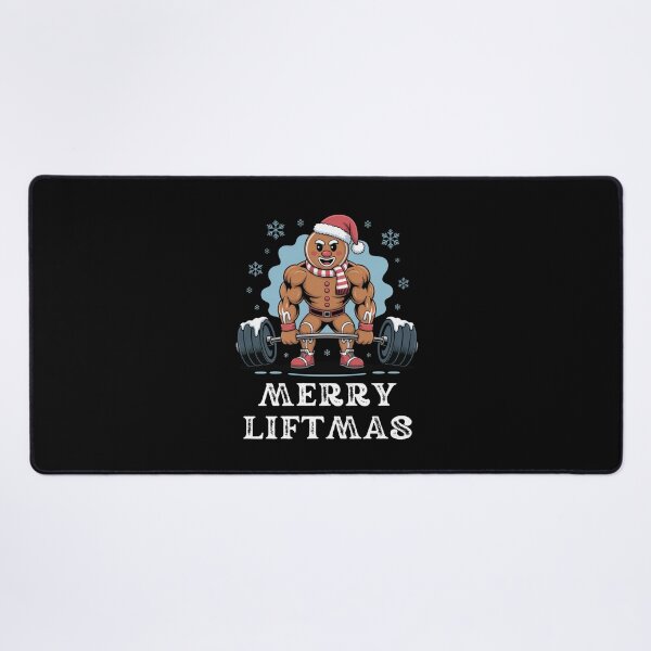 Item preview, Merry Liftmas Funny Christmas bodybuilding gym Gingerbread designed and sold by snowry.