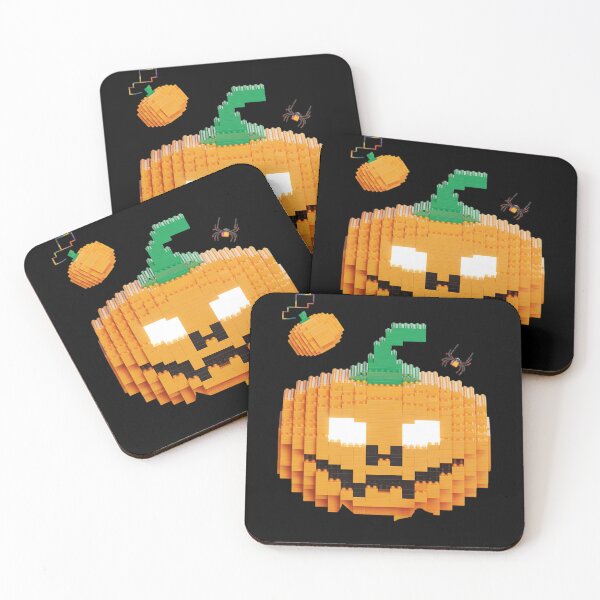 Item preview, Master Builder Pumpkin Bricks Blocks Halloween Kids Boys Fun  designed and sold by KonstanKoraner.