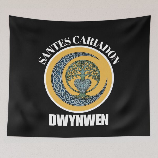 Item preview, DWYNWEN-THE PATRON SAINT OF WELSH LOVERS designed and sold by BandM Jos-Wilias.