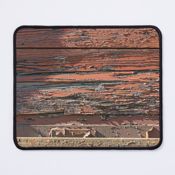 Item preview, Peeling paint on wood panels of an ancient railcar designed and sold by lisavonbiela.