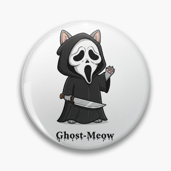 Item preview, Ghostface Cat designed and sold by KarazuStudio.