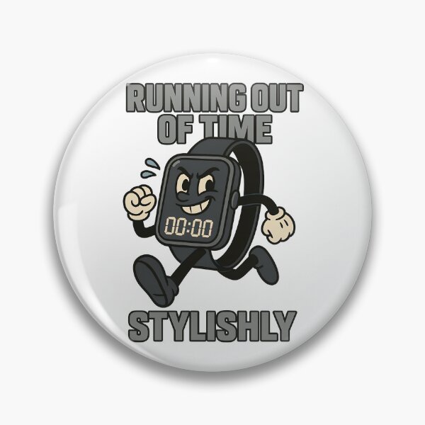 Item preview, Running Out of Time Stylishly Funny Smartwatch Design designed and sold by TeeTimeTreasure.
