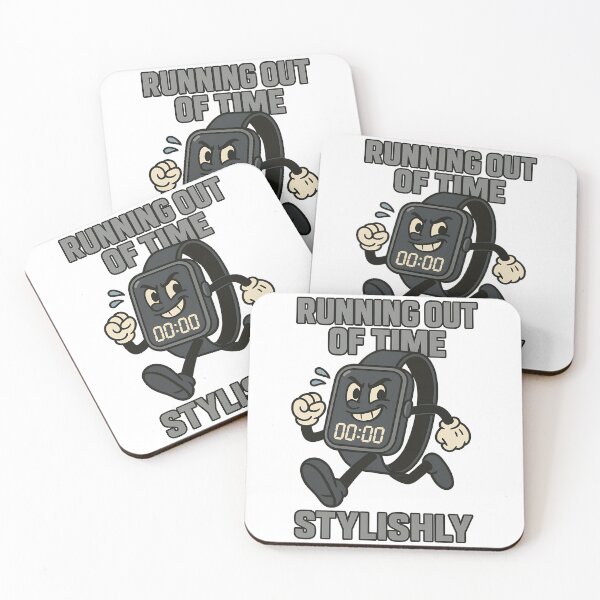 Item preview, Running Out of Time Stylishly Funny Smartwatch Design designed and sold by TeeTimeTreasure.