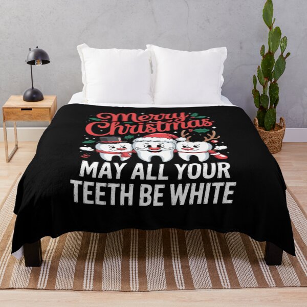 Item preview, Merry Christmas Teeth Be White Dentist Xmas Dental  designed and sold by KonstanKoraner.