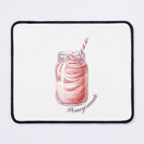 Item preview, Pomegranate milkshake or smoothie designed and sold by serenebookworm.