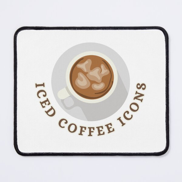 Item preview, Iced coffee icons designed and sold by serenebookworm.