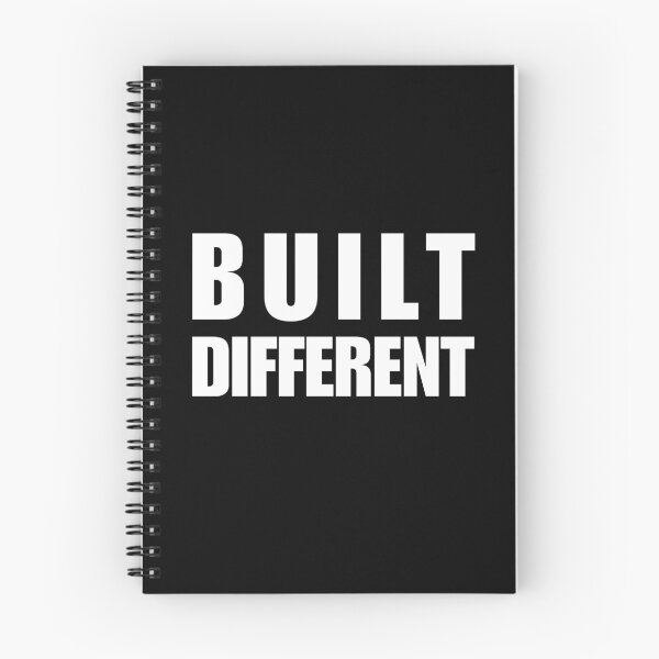 Item preview, Built Different – Motivational Strength & Mindset Design designed and sold by DailyStrength.