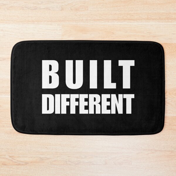 Item preview, Built Different – Motivational Strength & Mindset Design designed and sold by DailyStrength.