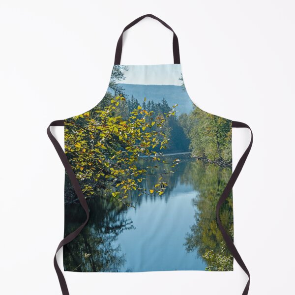 Item preview, Peaceful autumn scene of the Snoqualmie River designed and sold by lisavonbiela.