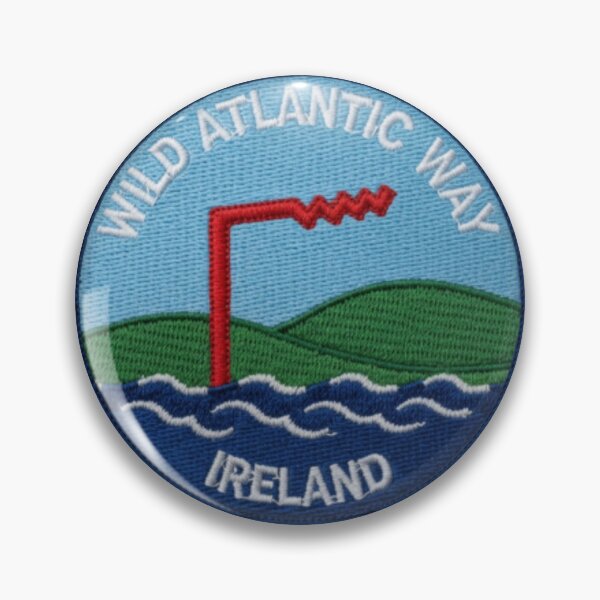 Item preview, Wild Atlantic Way - Stitched Patch Style designed and sold by TirConnaill.