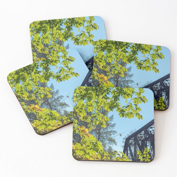 Item preview, Reinig Bridge (Ronette's Bridge for Twin Peaks fans) on an autumn day designed and sold by lisavonbiela.