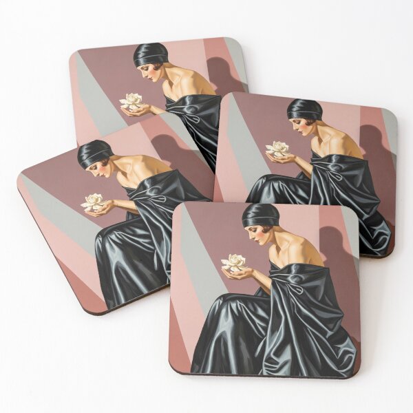 Item preview, The Ivory Promise - Original Art Deco Artwork designed and sold by elektronen.