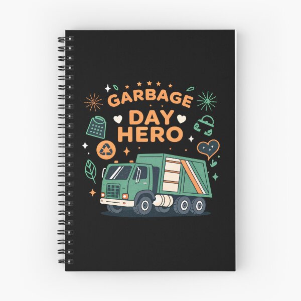 Item preview, Garbage Day Hero – Truck Lovers Recycling  designed and sold by VividOrganica.