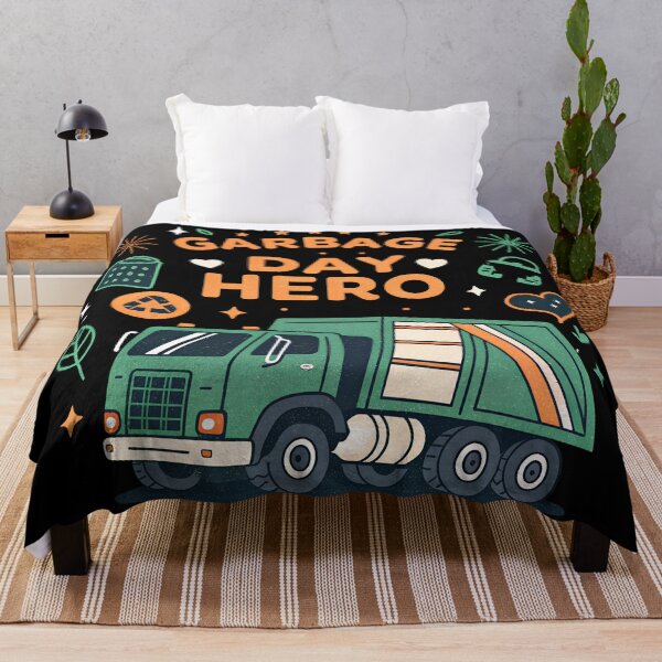 Item preview, Garbage Day Hero – Truck Lovers Recycling  designed and sold by VividOrganica.
