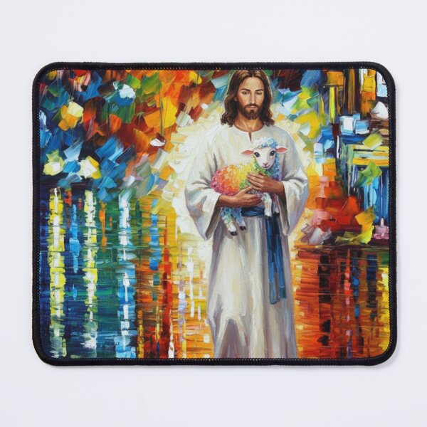 Item preview, JESUS HOLDING RAINBOW DESH designed and sold by Obinne.