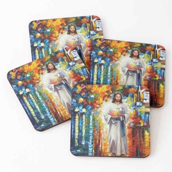 Item preview, JESUS HOLDING RAINBOW DESH  designed and sold by Obinne.