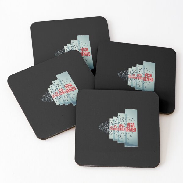 Item preview,  Voices, thoughts, dreams: "VISA DENIED” were buried in darkness. designed and sold by chipmuckdesignn.