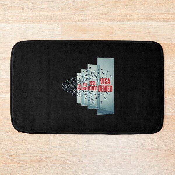 Item preview,  Voices, thoughts, dreams: "VISA DENIED” were buried in darkness. designed and sold by chipmuckdesignn.