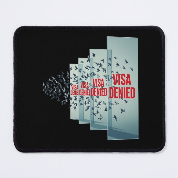 Item preview, Voices, thoughts, dreams: "VISA DENIED” were buried in darkness. designed and sold by chipmuckdesignn.