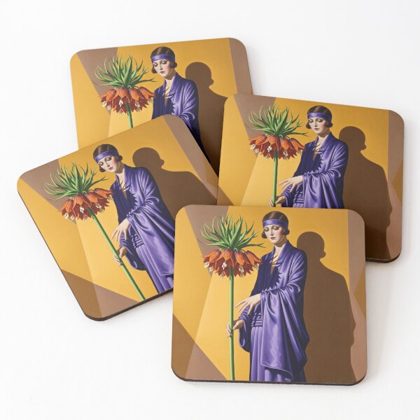 Item preview, The Inverted Crown - Original Art Deco Artwork designed and sold by elektronen.