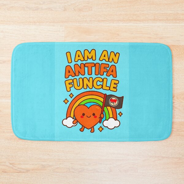 Item preview, I AM AN ANTIFA FUNCLE - Flag-Wavin’ FUNCLE designed and sold by WheelieGdArt.