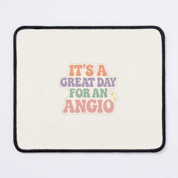 Item preview, It’s a Great Day for an Angio | Retro Pastel Cath Lab Design designed and sold by nastypastys.