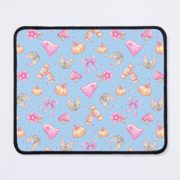 Item preview, Pastel Autumn Ghost Pattern – Cute Halloween Candycore Design designed and sold by Kalaidas-Art.