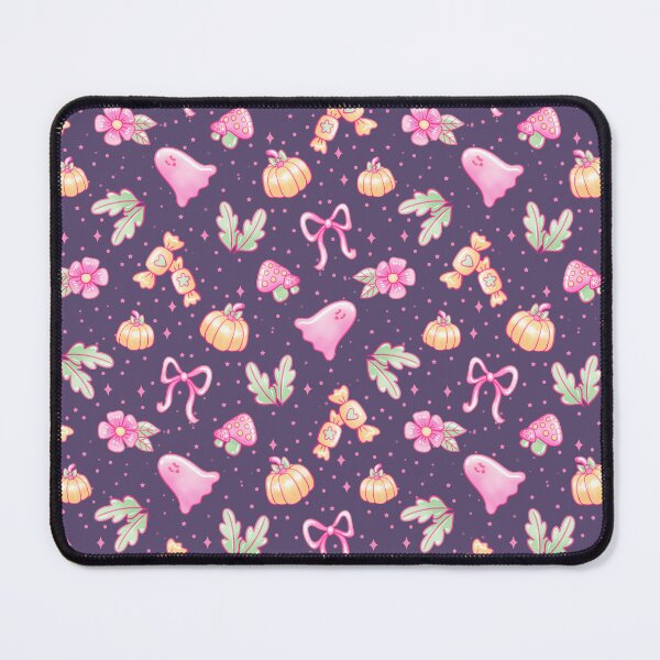Item preview, Pastel Autumn Ghost Pattern – Cute Halloween Candycore Design designed and sold by Kalaidas-Art.