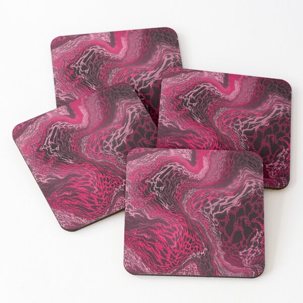 Item preview, Pink liquefied leopard pattern designed and sold by MimiKoo.