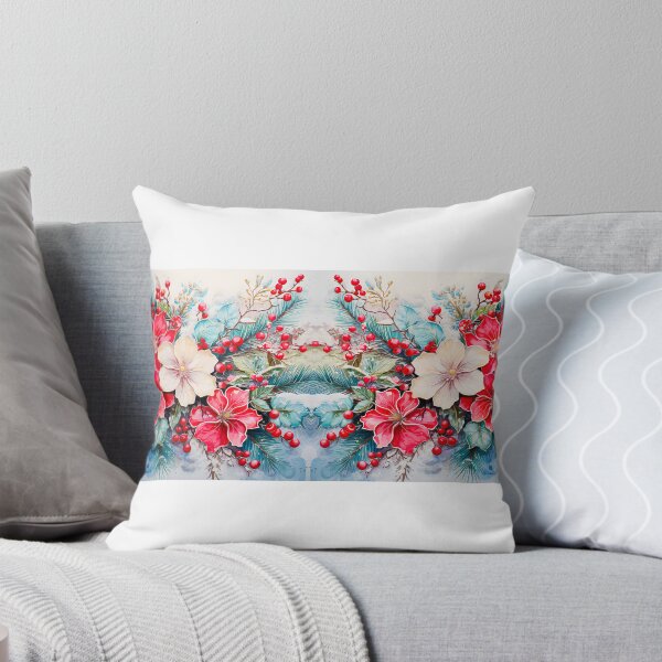 Item preview, Poinsettia flower cup ceramic designed and sold by Bolonka-Shop.