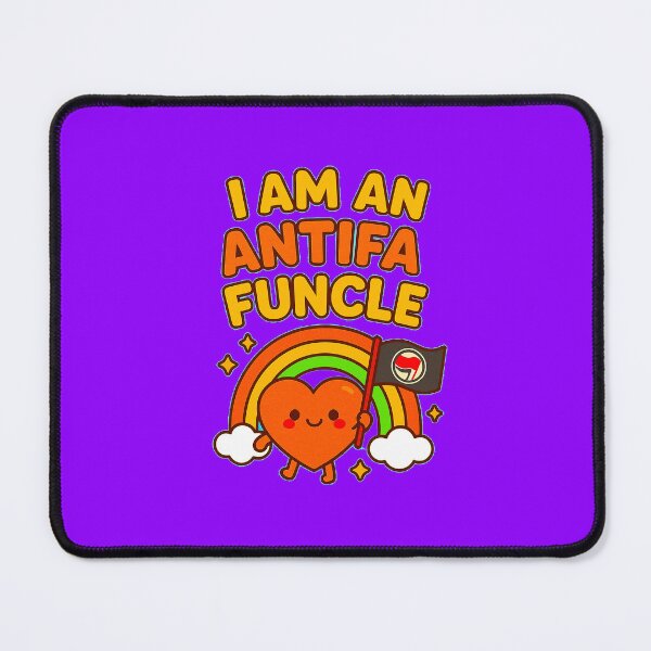 Item preview, I AM AN ANTIFA FUNCLE - Flag-Wavin’ FUNCLE - V2 designed and sold by WheelieGdArt.