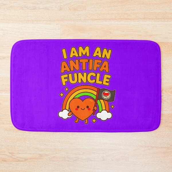 Item preview, I AM AN ANTIFA FUNCLE - Flag-Wavin’ FUNCLE - V2 designed and sold by WheelieGdArt.